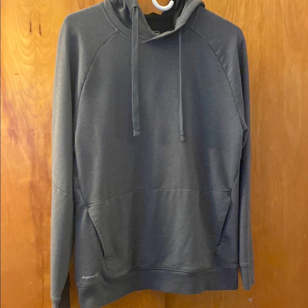 Men's Gray Hoodie by Russell.